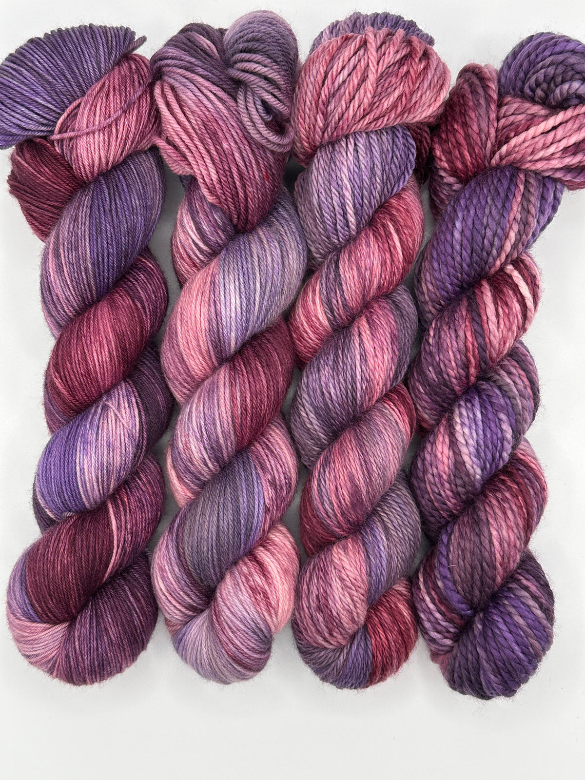 Raspberry Delight Hand Dyed Merino Wool Yarn – Arcane Fibre Works