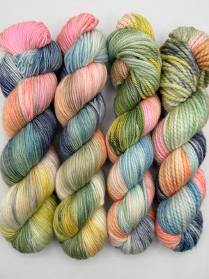 À travers la vallée