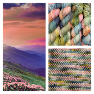 À travers la vallée