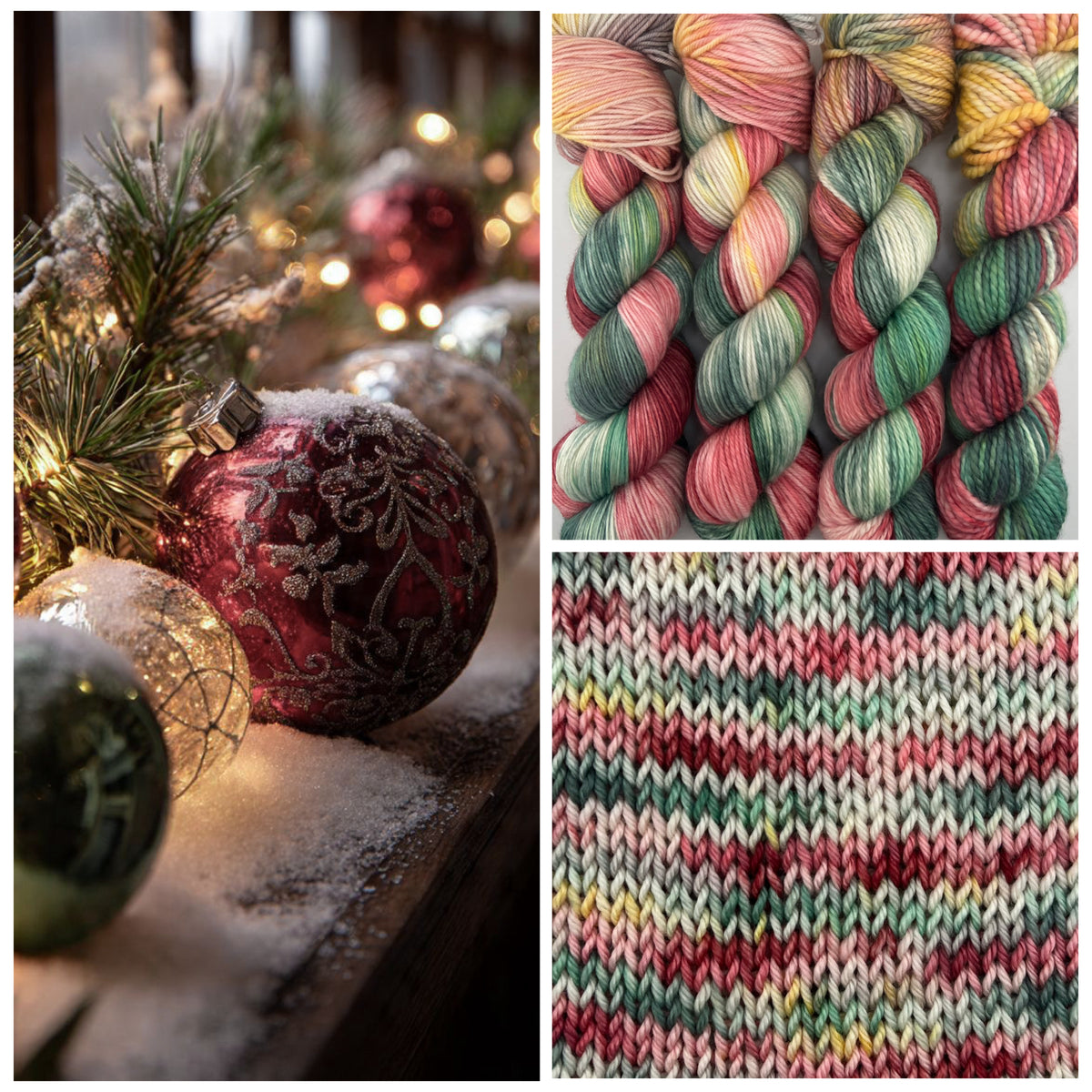 Frosted Garland